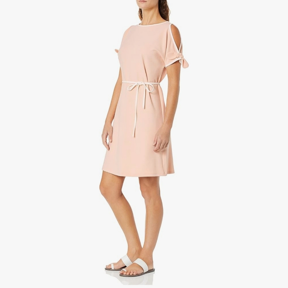 Sharagano | Pink Swim Cover-Up Dress